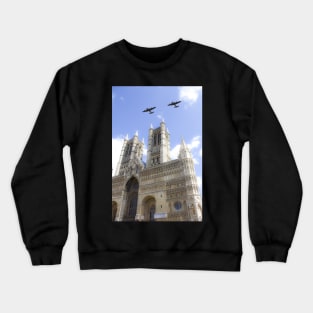 Bombers over the Cathedral Crewneck Sweatshirt